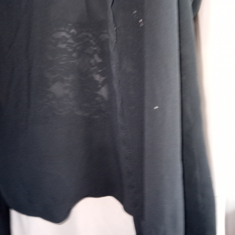 Connected apparel Black and nude gown size 16 vintage - Picture 5 of 7